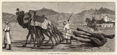 En kamels begravelsesoptog af John Charles Dollman